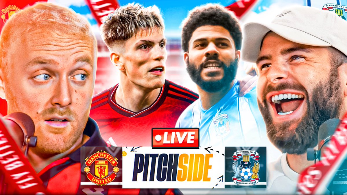 FA Cup shock on the cards!? 🔴MAN UTD vs COVENTRY🔵 LIVE @ 1500 🛎️Set notifications HERE: youtube.com/live/DvWV1_bKV…