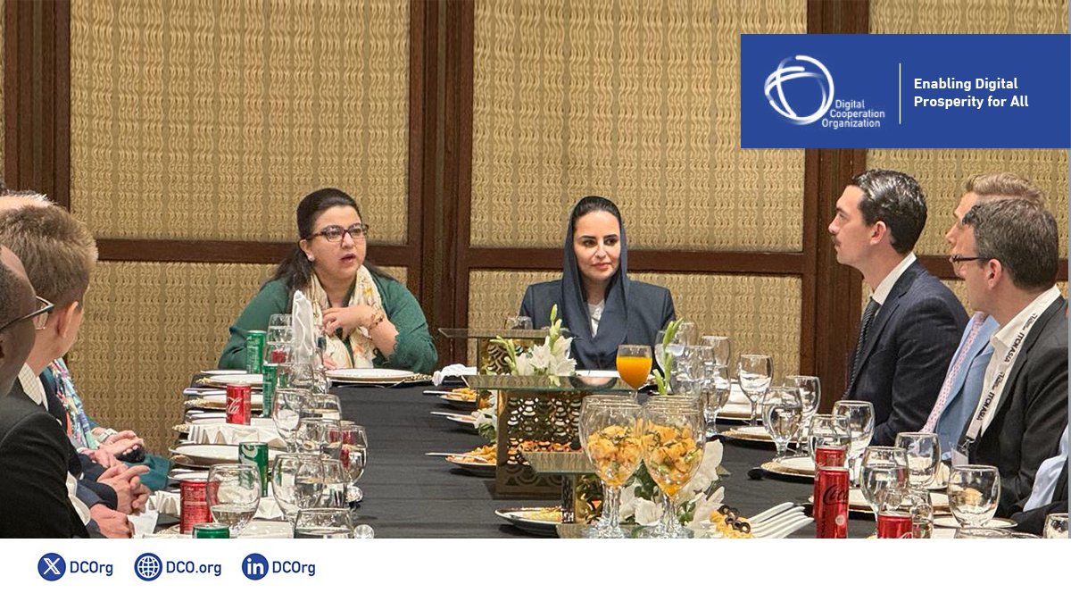 The DCO Secretary-General, Deemah AlYahya, attended the inaugural dinner of the 24th ITCN Asia 2024 – Gala Dinner. Notable attendees included H.E. Honorable Ms. Maryam Nawaz, the Chief Minister of Punjab, and H.E. Shaza Fatima Khawaja, the Minister of State for IT and