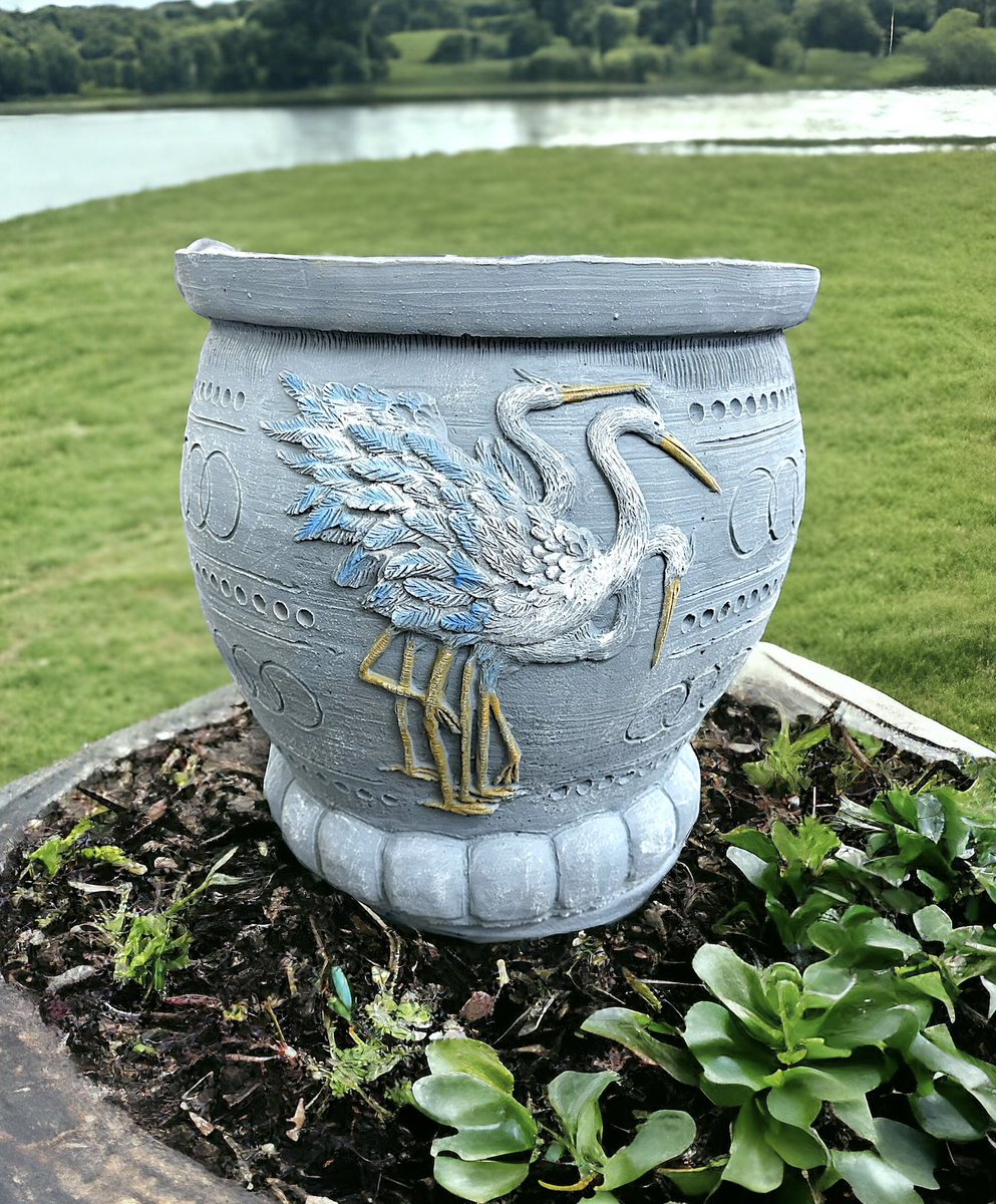 We have a large selection of #concrete #pots and #planters #buylocal #garden #backyard #pei