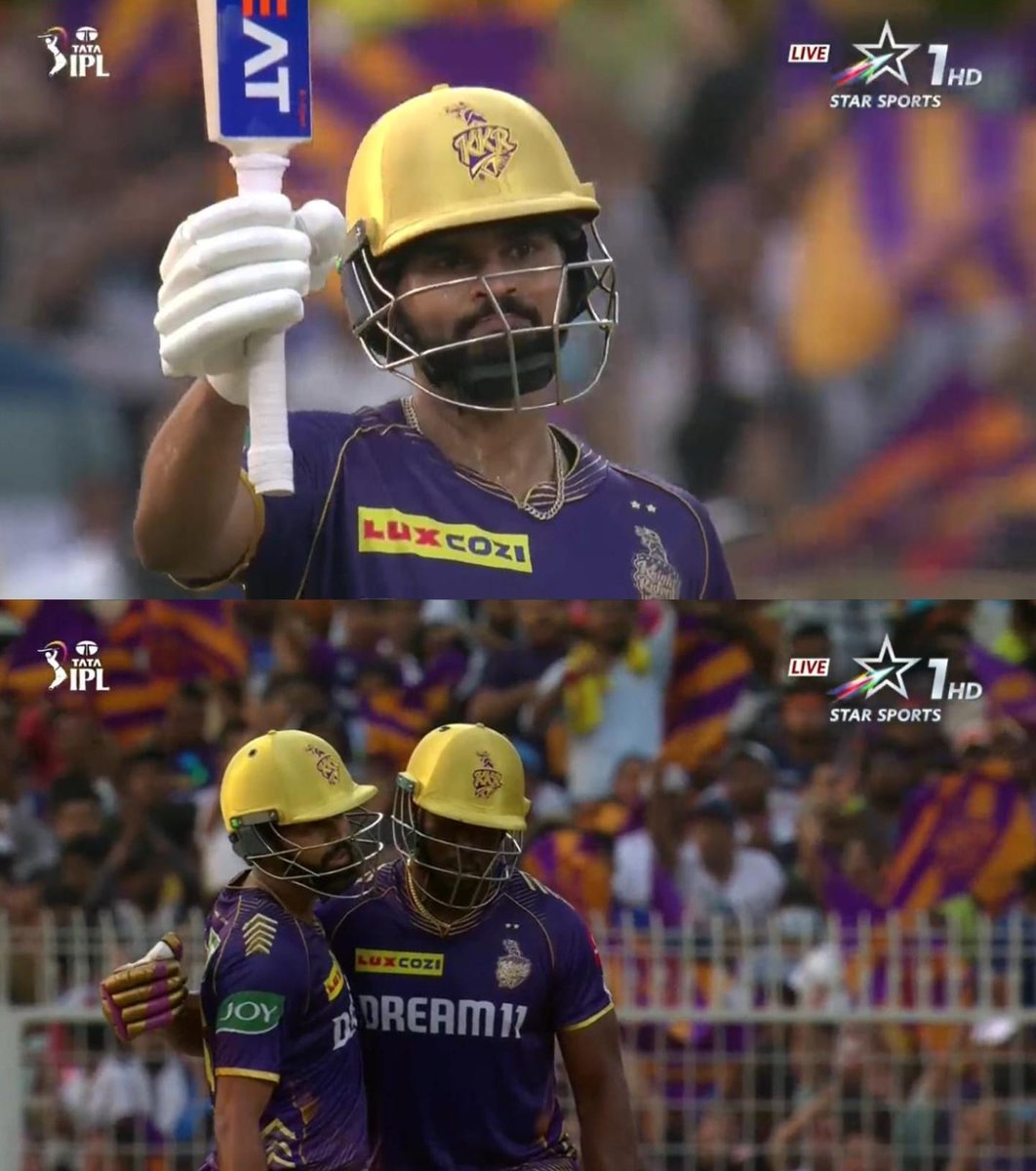 Khub bhaalo, skipper! 🙌🏻

#ShreyasIyer anchored Kolkata with a solid fifty before losing his wicket! 🙌🏻

Will we see a 200+ score from KKR in today's #MahaMatchOfTheWeek?

📺 | #KKRvRCB | LIVE NOW | #IPLonStar #IPLFanWeekOnStar