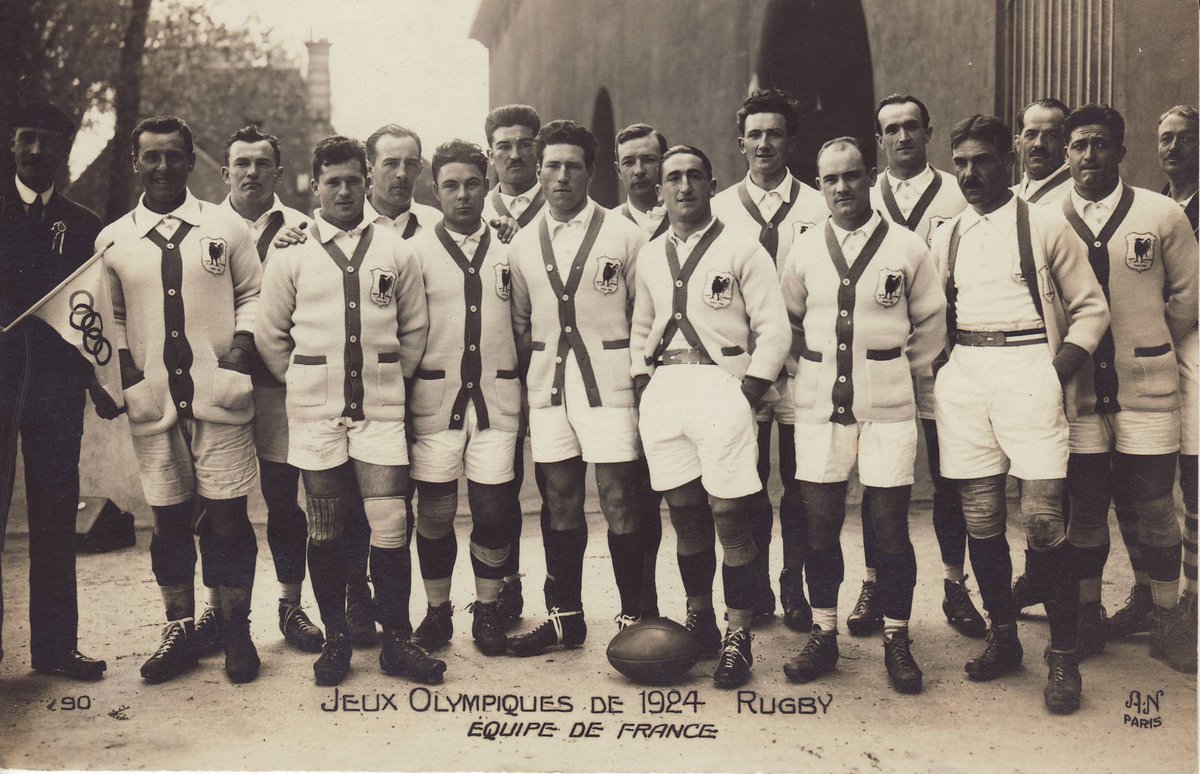 L'équipe de France de rugby , Jeux Olympiques de 1924.