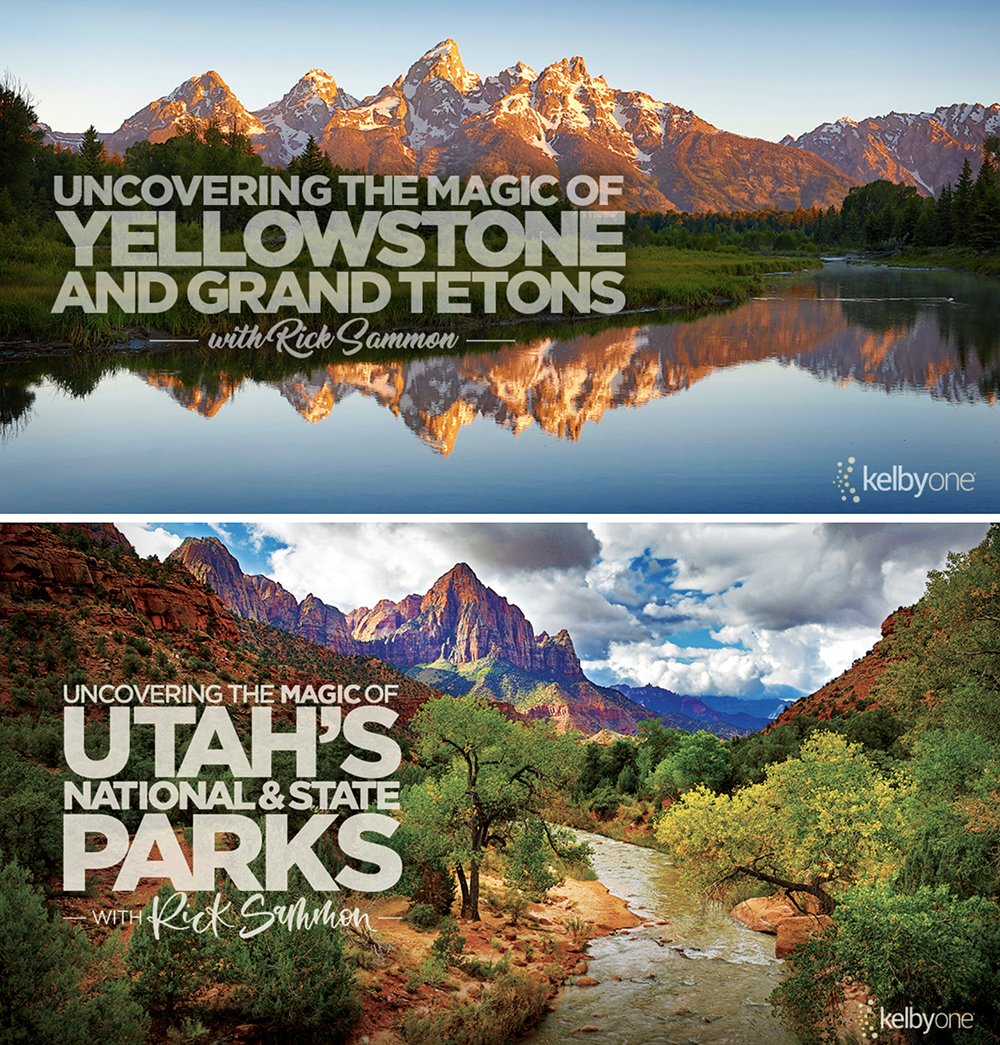 It's National Parks Week! Let me be your virtual guide to some of our most breathtaking National Parks - in my @Kelbyone classes. Info on this page: ricksammon.com/on-line-classes @ScottKelby @erikkuna #NationalParksWeek
