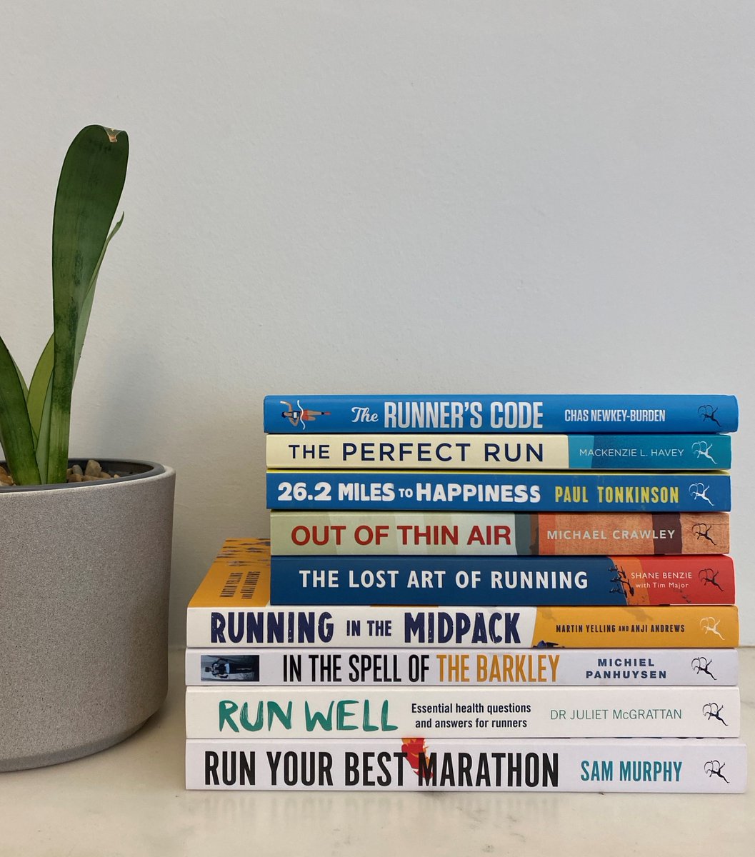 If you’ve been inspired to dust off your trainers and go for a run this weekend, why not check out our range of running titles to get you started? From practical tips to inspiring stories, follow the below link to find out more! 🏃 🏃 bit.ly/3Q2BcXR #LondonMarathon