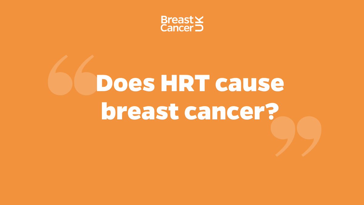 Most forms of hormone replacement therapy, or HRT, increase breast cancer risk. The longer HRT is taken, the higher the risk. Read more from our new life stages section: bit.ly/3Uzytbr...