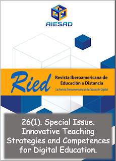 ✔ This article serves as an introduction to the Special Issue that our journal recently devoted to 'Innovative Teaching Strategies and Competences for Digital Education.' 🟢 Coordinated by @albert_sangra, @montseguitert & Patricia Behar. ▶blogderied.blogspot.com/2024/04/innova…