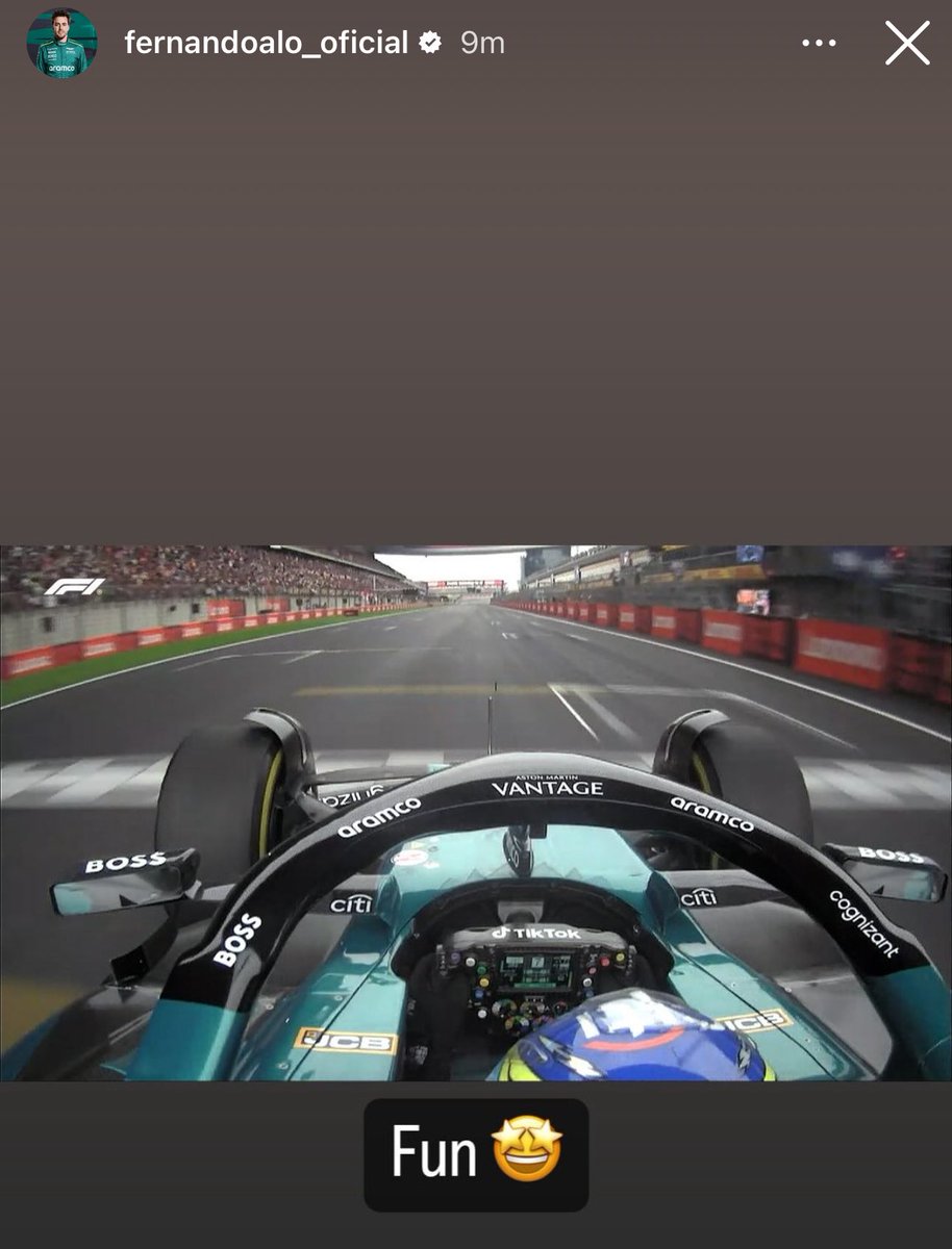 ElReyGuiri's tweet photo. Alonso en las stories 

😂😂😂😂 https://t.co/31WqUl3EU3
