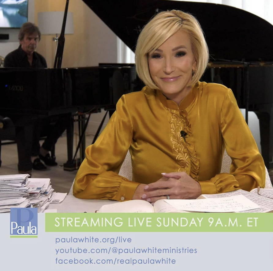 Have you started watching our Sunday morning online church yet? We have a word for you! JON AND I ARE STREAMING LIVE AT 9am, then stay with us for StoryLife Service at 10am! Streaming live at: paulawhite.org/live or FB, or you can watch live on the Paula White Ministries App