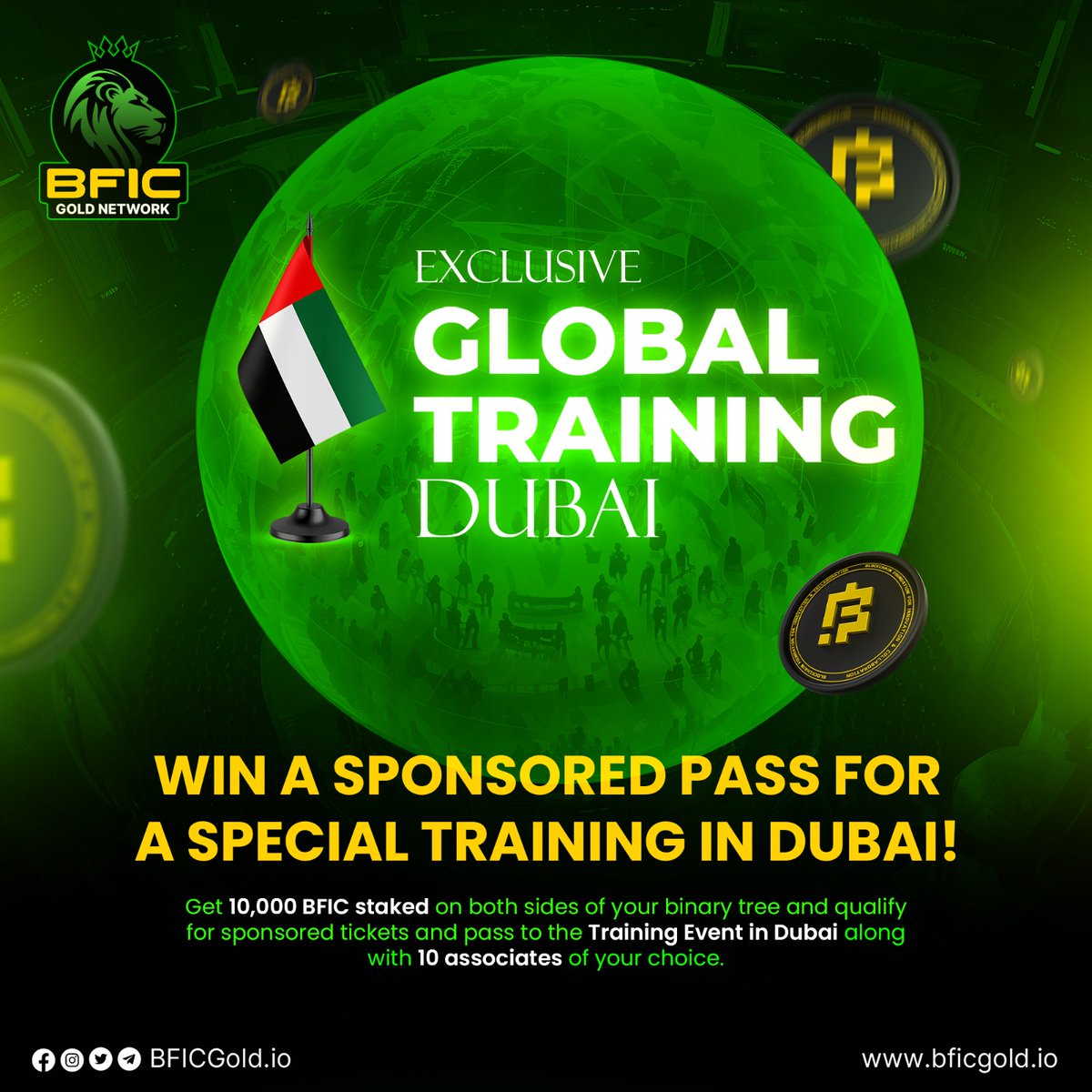 Elevate your earnings, expand your network & 
step into the future of success with this golden opportunity,
valid till 28th April 2024 🔥

#BFIC #Dubai #BFICGlobalTrainingDubai #UAE #BFICCommunity #BFICGoldNetwork #BFICNetwork #InnovationFactory #earnfromhome #earnonline
