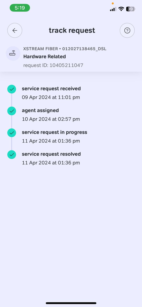 @airtelindia @Airtel_Presence - what a pathetic customer service…Three tickets opened since 09-April and no resolution as of now…I have been put on hold for multiple hours and field engineer is harassing like anything @VodafoneIT @TataCompanies @ashusin40427596