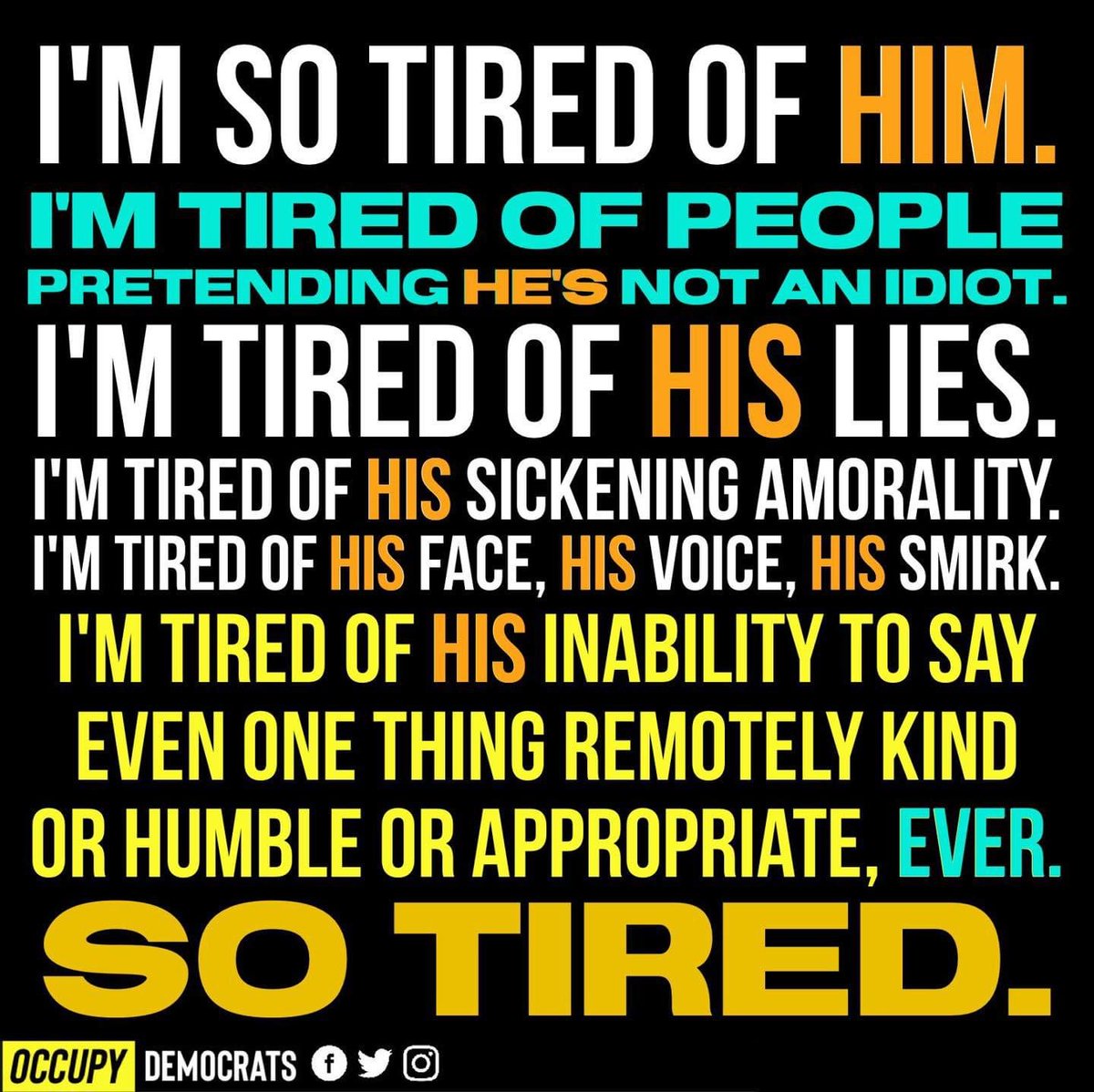 jasonllevin's tweet photo. Who Else is Tired? ✋ https://t.co/Zu7NfiWOJm
