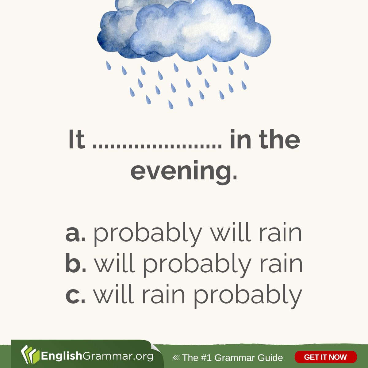 Anyone?

Find the right answer here: englishgrammar.org/focusing-adver…

#grammar #amwriting #writing