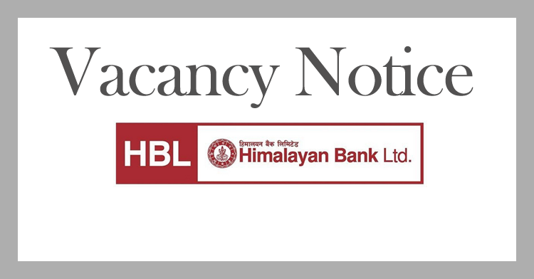 Banking Career opportunities at Himalayan Bank Limited ; Qualification: Bachelor
view details on:
educatenepal.com/vacancies/deta…
#himalayanbank #Bankjobs #Nepal