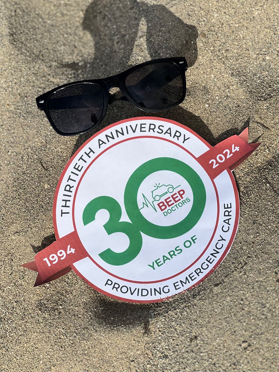 Our 30th Birthday Logo took to the beach in Marbella this week and generated some great conversations - our success is all about awareness!! Celebrating 30 years of Beep Doctors ❤️ Please join our celebration and share our logo from your corner of the world🌍 #logotour2024 #30