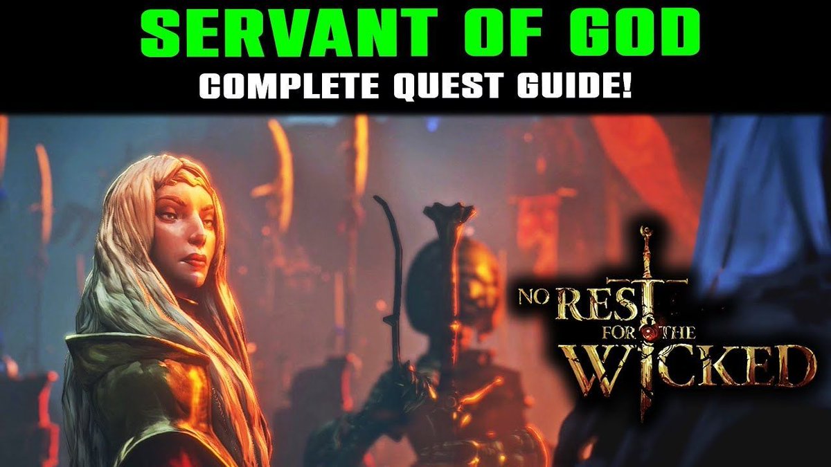 Servant of God Complete Quest GUIDE | No Rest for the Wicked | Madrigal Seline | Hidden Chamber bit.ly/3W9d7Ts   (video)  #gaming #GamesTj #GameGuide