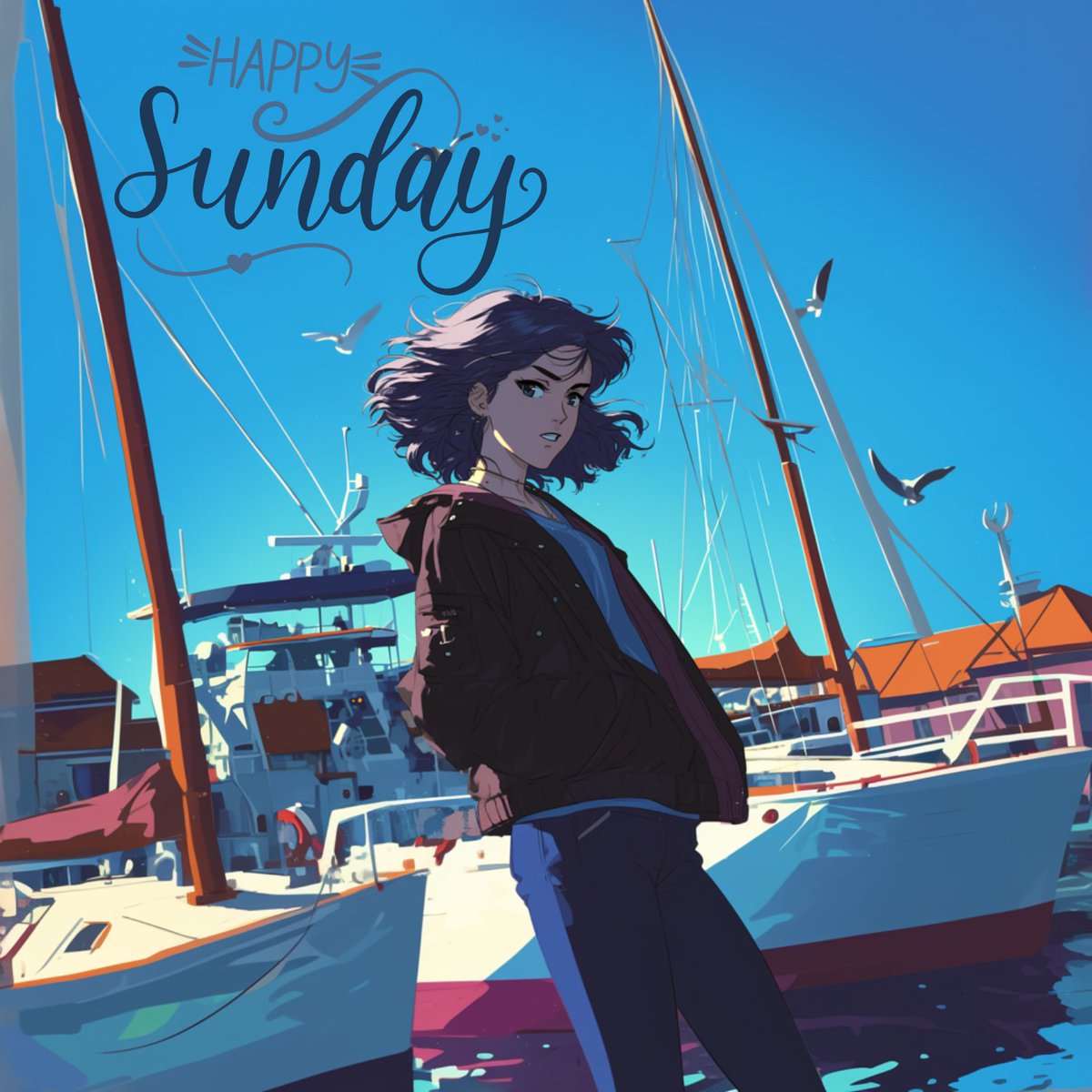 Gm all!
Happy Sunday! 💜

Are you going to touch grass? It will be seaside for me.