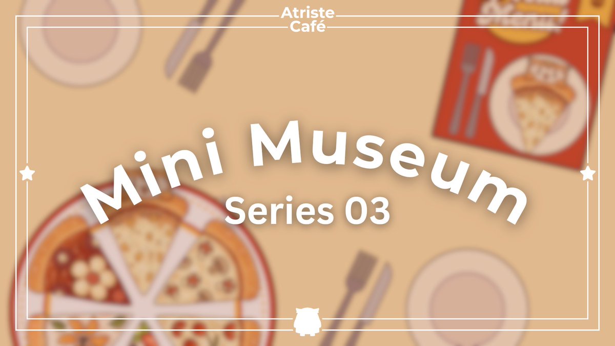 𝐘𝐨𝐮'𝐫𝐞 𝐢𝐧𝐯𝐢𝐭𝐞𝐝 𝐭𝐨: Atriste Café Mini Museum: Pizza Party Day ✄············································· The party is here! 🍕🥳