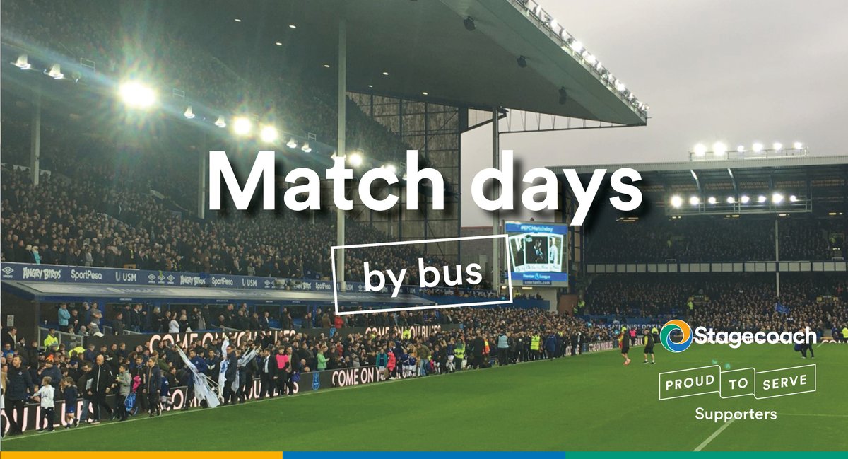 🔵 Jump the #bus to #GoodisonPark to see the #Toffees v @NFFC today. Catch our 919 & Soccerbus express service direct from Commutation Row #Liverpool City Centre & Sandhills Train Station from 11:30am. Fares start from just £2 single! @Everton @Merseytravel @efc_fanservices