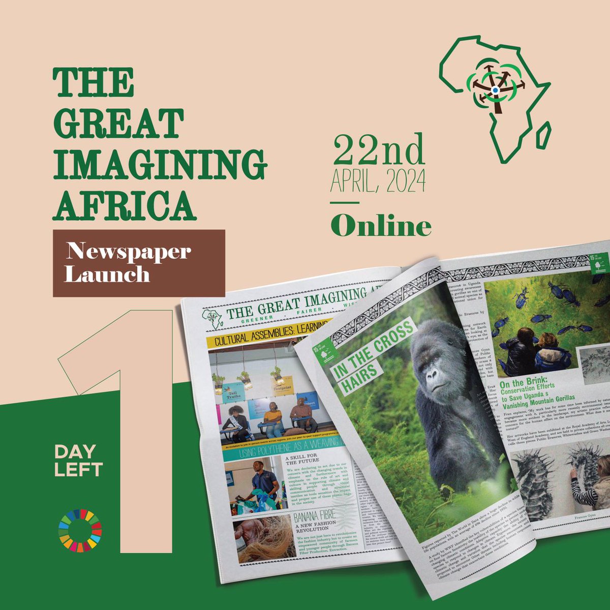 We are thrilled to announce the launch of Uganda's first-Ever Sustainability Publication, Under the theme: 'The Great Imagining.' 🌿 As a prominent voice in advocating for positive change, we invite you to be a part of this groundbreaking initiative.