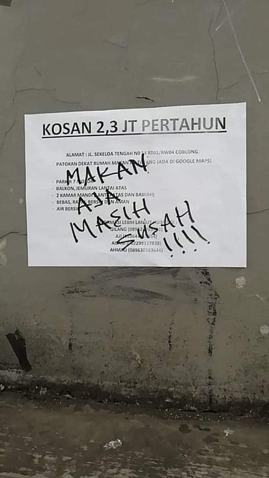 Indonesia darurat membaca.