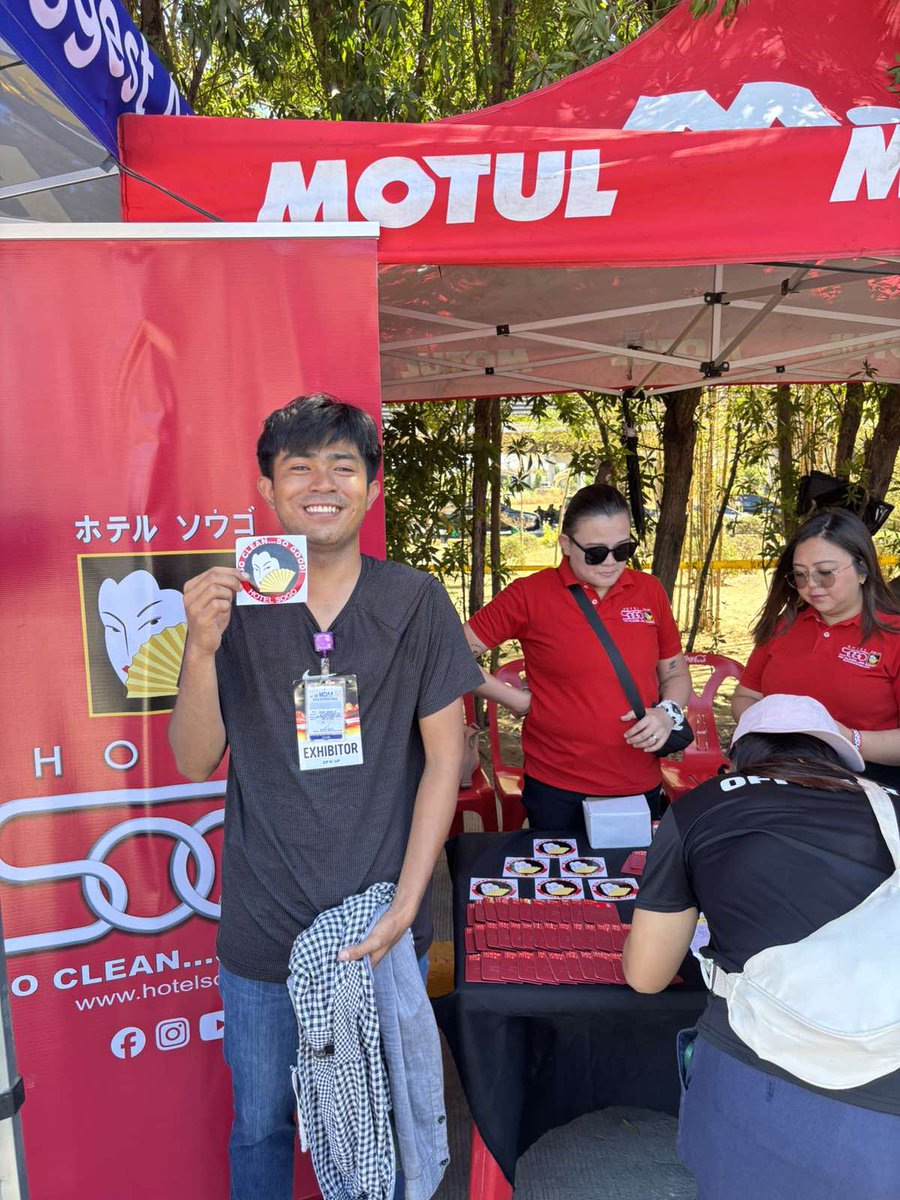 Another day of excitement at Bumper to Bumper XIII Cebu and MOORE! Head over to our booth for for exclusive freebies and discounts. Don't miss out on the fun!
#HotelSogo
#SoCleanSoGood
#HereAtHotelSogo
#DahilMahalKitaGustoKoSaSogoKa
#B2BCebu