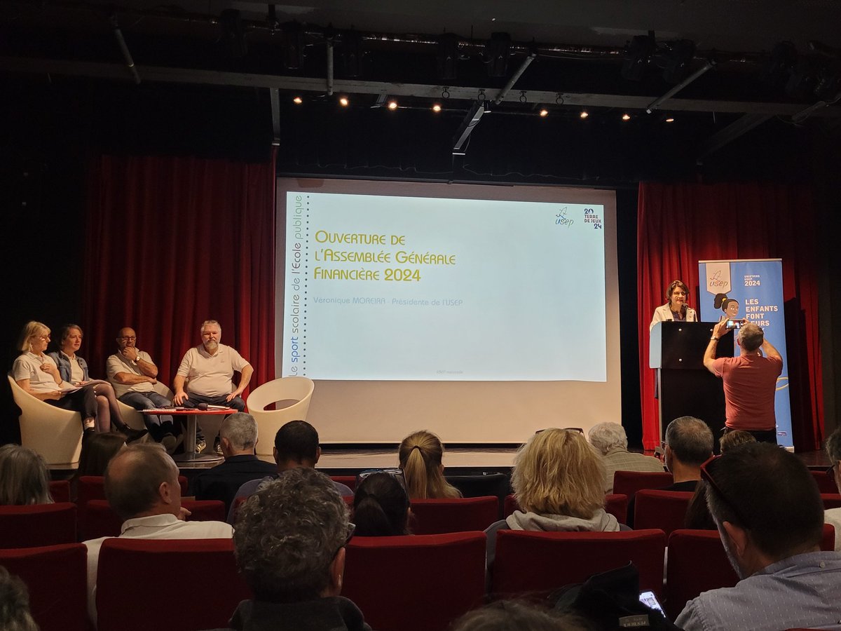 USEPgers's tweet photo. #RPDUSEP et #AGFi @usepnationale
Un moment important de notre vie statutaire et militante ! L'occasion aussi de faire un premier bilan de la mandature 2020-2024, de l'action #LesEnfantsFontLeursJeux et de lancer perspectives et #HΓ©ritage #G2024 @Paris2024 ! π΅π‘β«οΈπ’π΄
@CrusepO https://t.co/WfMLjXSIrC