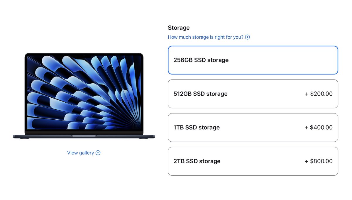 Is 256GB enough storage on a Mac?
