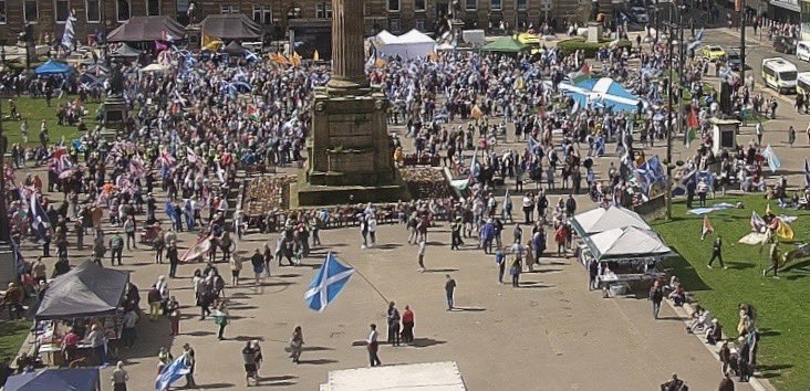 More than 500k free Scots at yesterday’s magnificent #independencemarch #ScottishIndependence2024
