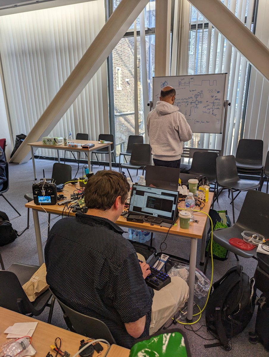 The cooking continues...just over three hours to go until the finish line of London Defence Tech Hackathon 2024 👨🏻‍💻🚀