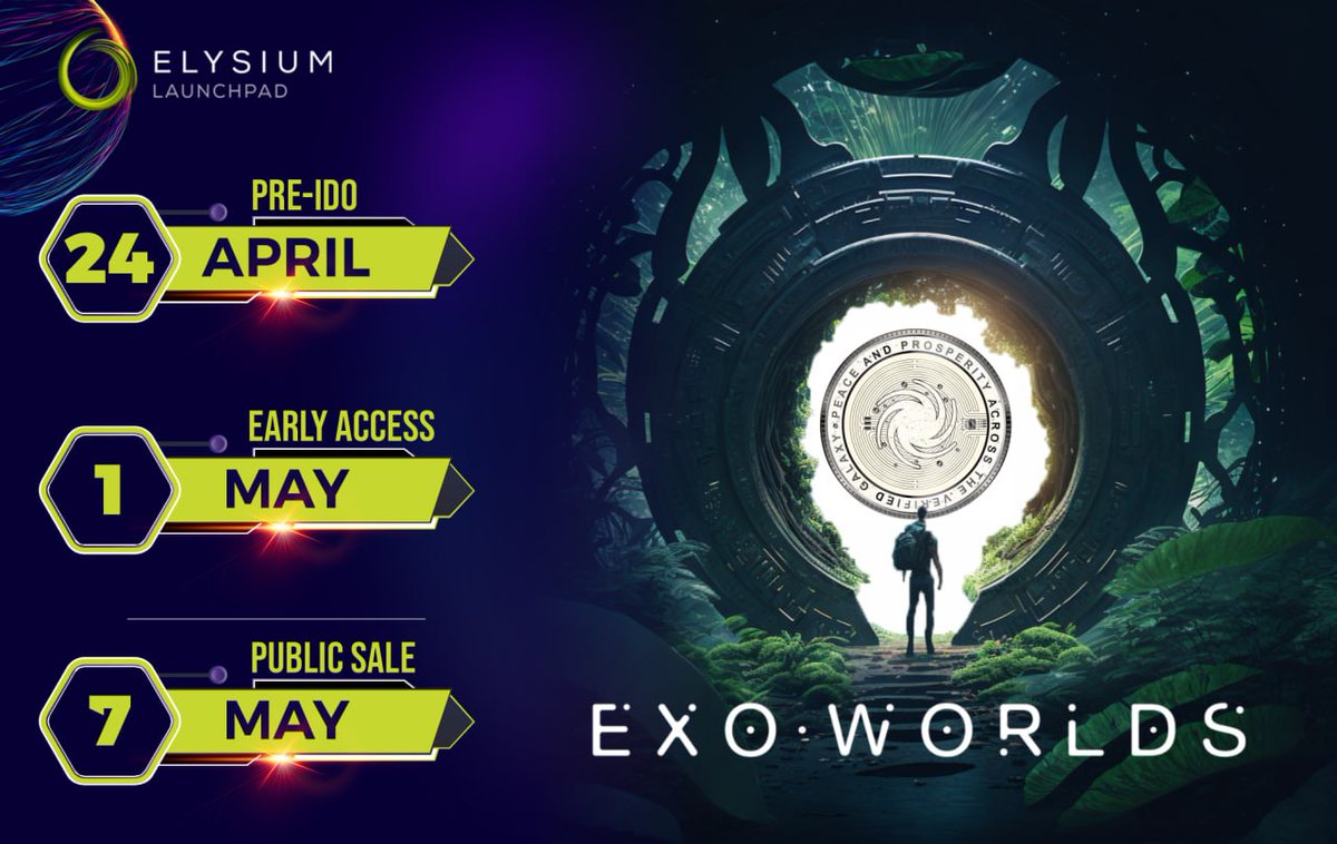 ICYMI: The @ExoWorldsNFT IDO frenzy kicks off in just 3 days⌛️ Starting April 24th, you can lock your $PYR to claim early access to the $EXO IDO.✊🔥 Dive into the details here: blog.vulcanforged.com/exoworlds-ido/