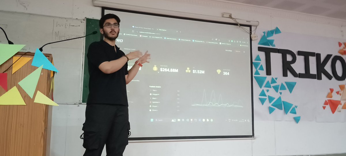 SuperRabbitsDAO's tweet photo. Yesterday, our DevRel @ShivankK26 and our Dev Ambassador @devansh_s05 conducted a hands on workshop in MIET College for Developers to begin their cross-chain dapp building journey using Router Nitro ����🚀 https://t.co/LVwPKmJFDS