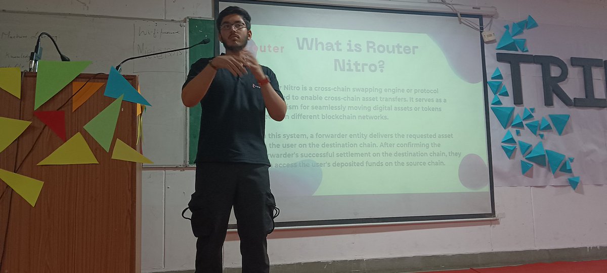 SuperRabbitsDAO's tweet photo. Yesterday, our DevRel @ShivankK26 and our Dev Ambassador @devansh_s05 conducted a hands on workshop in MIET College for Developers to begin their cross-chain dapp building journey using Router Nitro ����🚀 https://t.co/LVwPKmJFDS