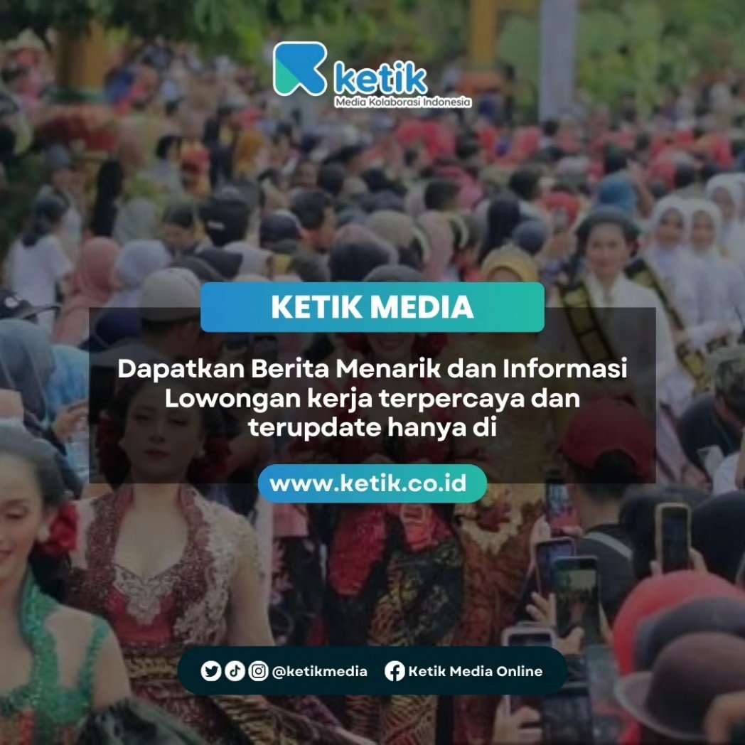 Peragaan Busana Kebaya Kartini di Kota Madiun Catatkan Rekor Dunia

Sumber: Ketik.co.id | Media Kolaborasi Indonesia. 
ketik.co.id/berita/peragaa…

#rekormurikotamadiun #peragaanbusana #kebayakartini #madiun #harikartini #ketik #ketikmedia #ketikonline #beritaterkini