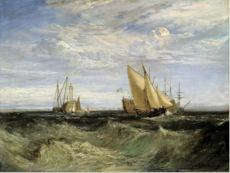 The Confluence of the Thames and the Medway. 1808. J.M.W.Turner.