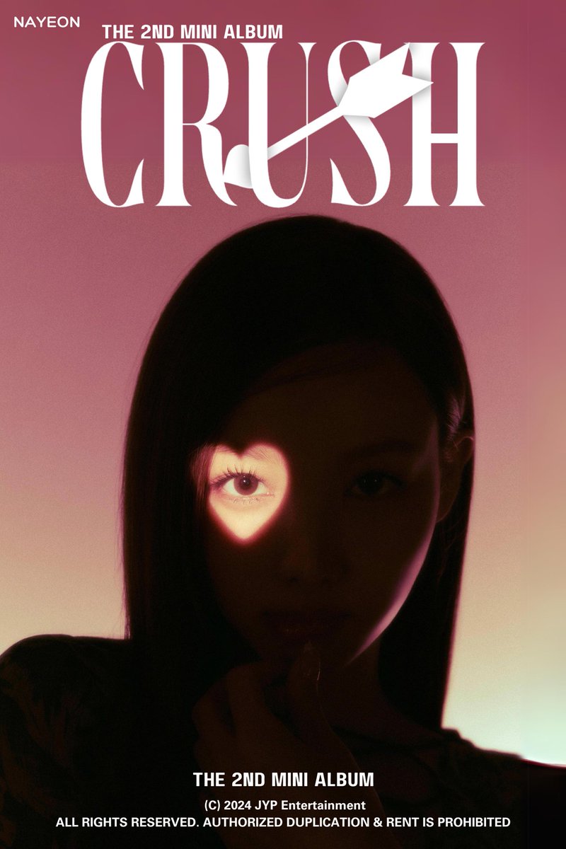 NAYEON The 2nd Mini Album
'CRUSH'

Release on
2024.05.24 FRI 1PM KST/0AM EST

Worldwide Pre-order Starts
2024.04.24 TUE 1PM KST/0AM EST

#TWICE #트와이스
#NAYEON #나연 #IM_NAYEON