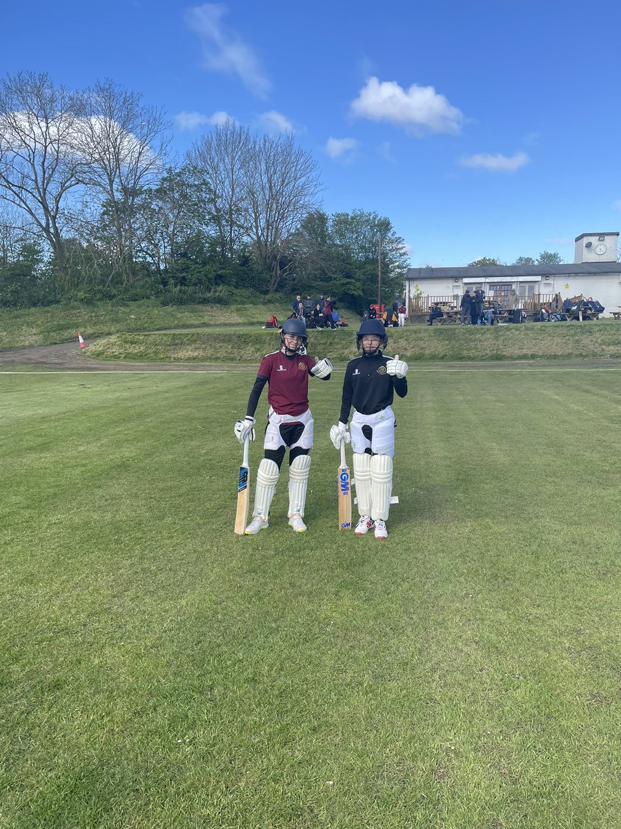 GirlsCricket's tweet photo. First game of the season for the u15 girls. Lovely sunny morning at old cams. 50 for Frankie. 👏👏👏👏 https://t.co/zIBqLZQYhs