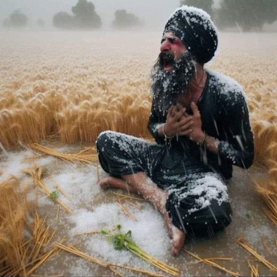 ਸਾਰੇ ਦੇਸ਼ ਨੂੰ ਰਜਾਉਣ ਵਾਲੇ, ਆਪ ਭੁੱਖੇ ਸੌਂਦੇ ਨੇ 🥹 #FarmersProtest2024 #FarmerProtest