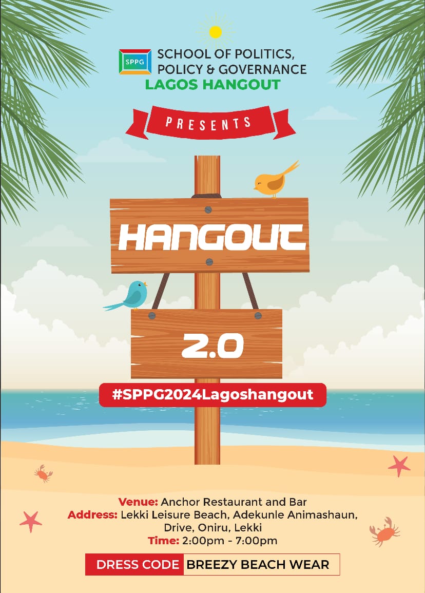 I will be live at the SPPG Cohort 2024 Lagos Hangout 2.0...See you there
#mysppg
#sppgclassof2024
#sppglagoscohort2024