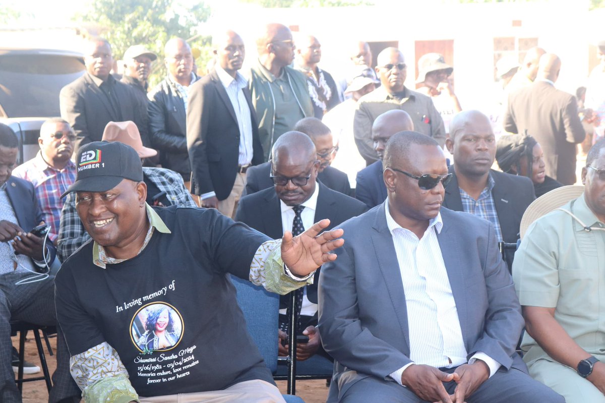 Today, we are in Rutenga, Mwenezi where we sending off Shumirai Sandra Moyo, the only daughter of Ambassador Isaac Moyo and Hon Priscilla Zindari. Sandra died on 3/4/2024 in Dublin. The Chief Mourner is Hon Vice President Cde KCD Mohadi.