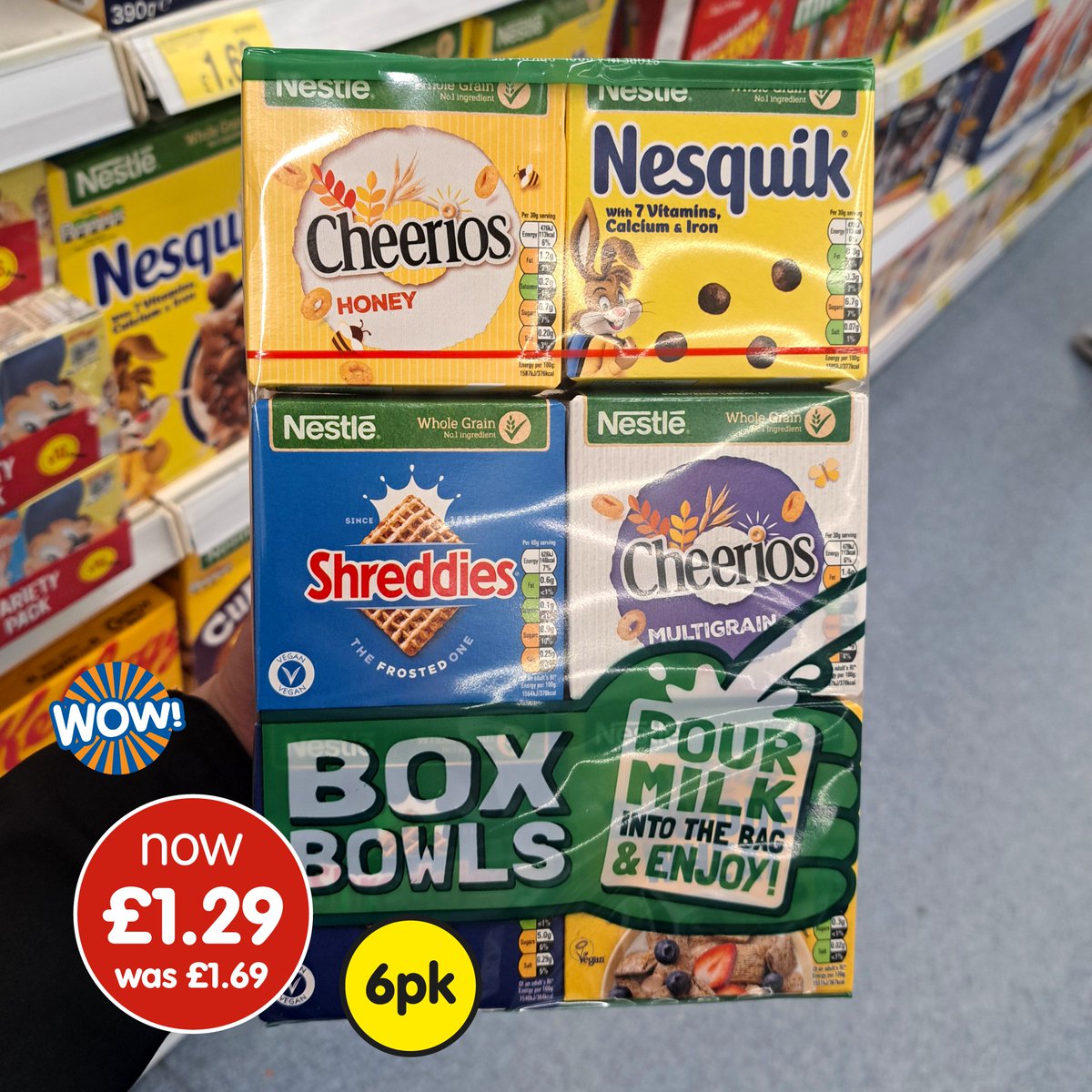 We've constantly got big brands at lower prices, with savings on all your favourite treats AND essentials💖! Ensure you don't miss out on our brilliant deals when you pop into B&M this weekend🛒🛒! Who else loves a B&M weekend trip?!