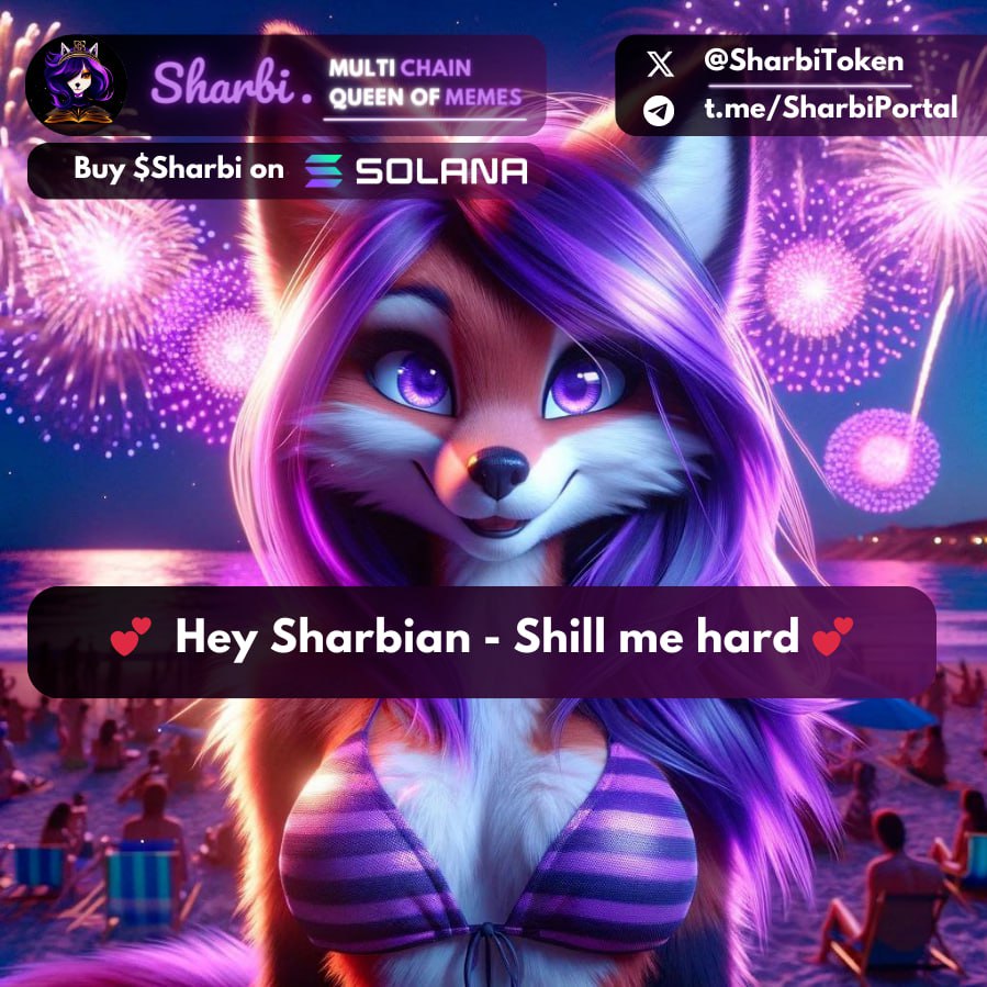 @stekisteks Jump on in Steki! $Sharbi is ready 💕 The Queen reign on $Sol starts this week!