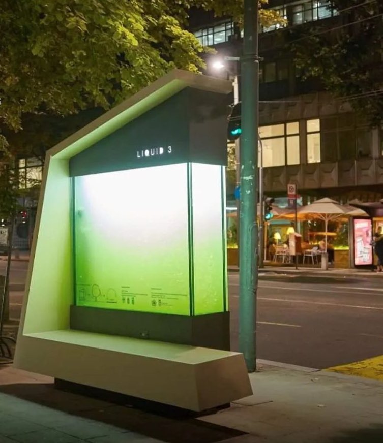 Serbia's first urban photo-bioreactor, named 'LIQUID 3,' as part of efforts to combat air pollution. This innovative 'liquid tree' contains 600 liters of water infused with microalgae, which absorb carbon dioxide and produce oxygen through photosynthesis.

Microalgae are highly…