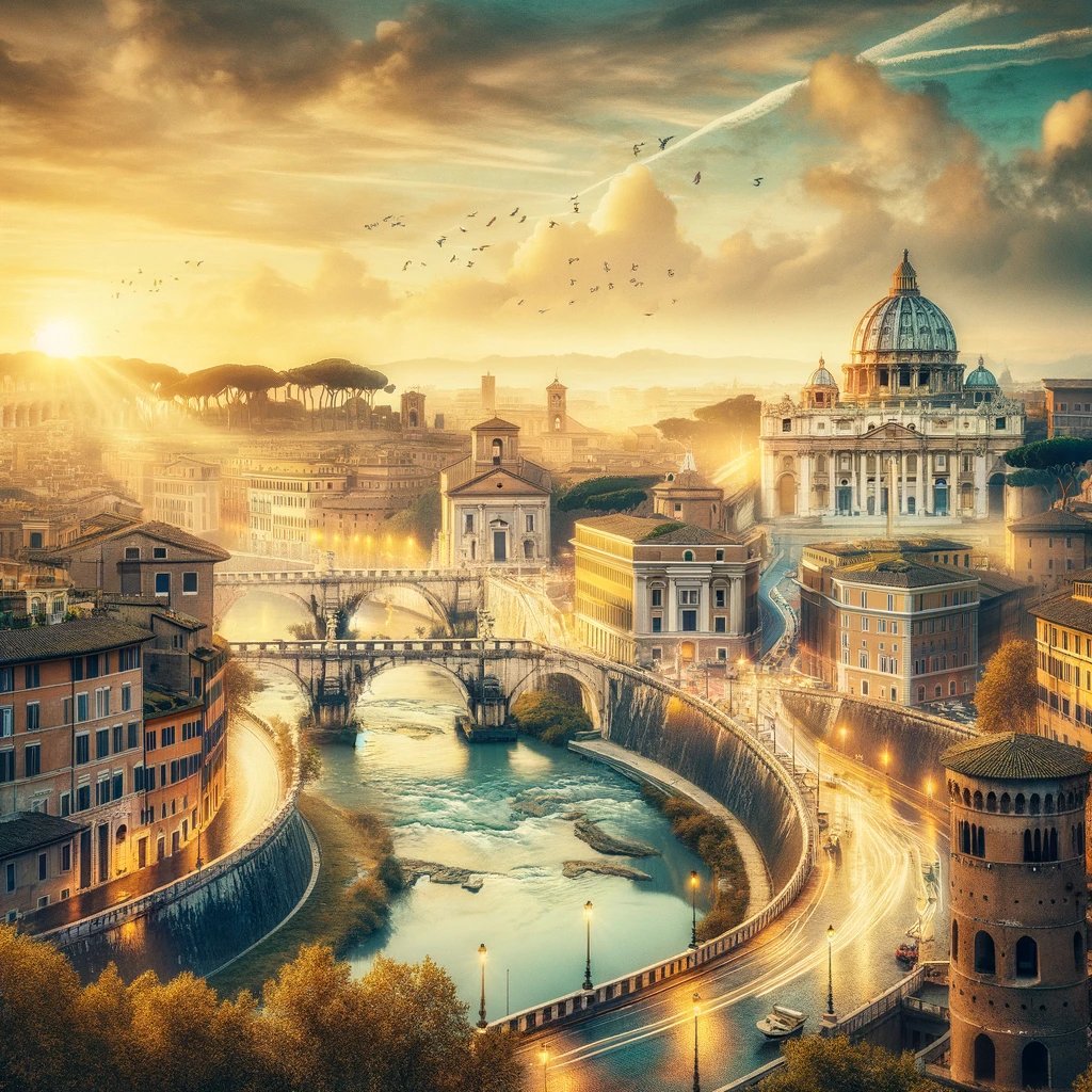 🎉 Happy 2777th Birthday, Rome! 🎂🇮🇹 Today, April 21, 2024, we celebrate the eternal city that has stood the test of time, through all its chaos and charm. Rome may not be perfect—traffic, forgotten projects, and all—but it's undeniably beautiful and forever ours. In this city