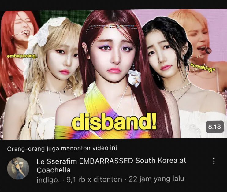 🚨MASS REPORT

— H*ting the girls 

📎: youtube.com/@indtgo?si=iqX…

⚠️DO NOT ENGAGE JUST REPORT