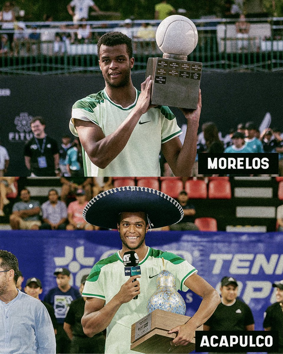 That trophy cabinet is filling up fast 🏆

By winning back-to-back titles in Mexico, <a href="/MpetshiG/">Mpetshi Perricard Giovanni</a> joins Gasquet, Humbert and Moutet as the only French players to win four Challenger titles before their 21st birthday!

#ATPChallenger | <a href="/FFTennis/">FFT</a>