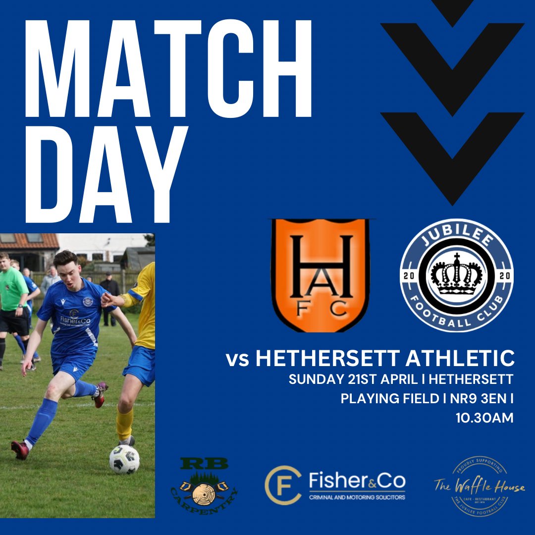 🔵⚫️ MATCHDAY ⚫️🔵 Our penultimate game of the season sees the lads travel to @FcSweeders Both teams going out the 🎩, gaffers praying he doesn’t have to mark Twinno 10.30KO. #UTJ