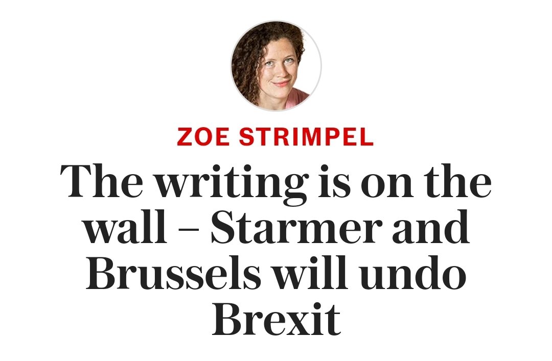 It doesn’t say much for those who “Got Brexit done” Or “Got Brexit authentically done” That it could be undone so easily