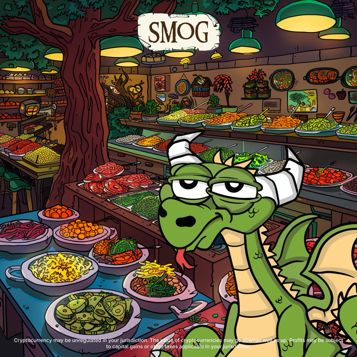 Dine with #SMOG! 🍽️

The main course meal includes: <a href="/bonk_inu/">BONK!!!</a> 🍖🔥

#Memecoins #Altcoins #Crypto #Web3 #Binance #SOL #SMOGSOAR #BONK