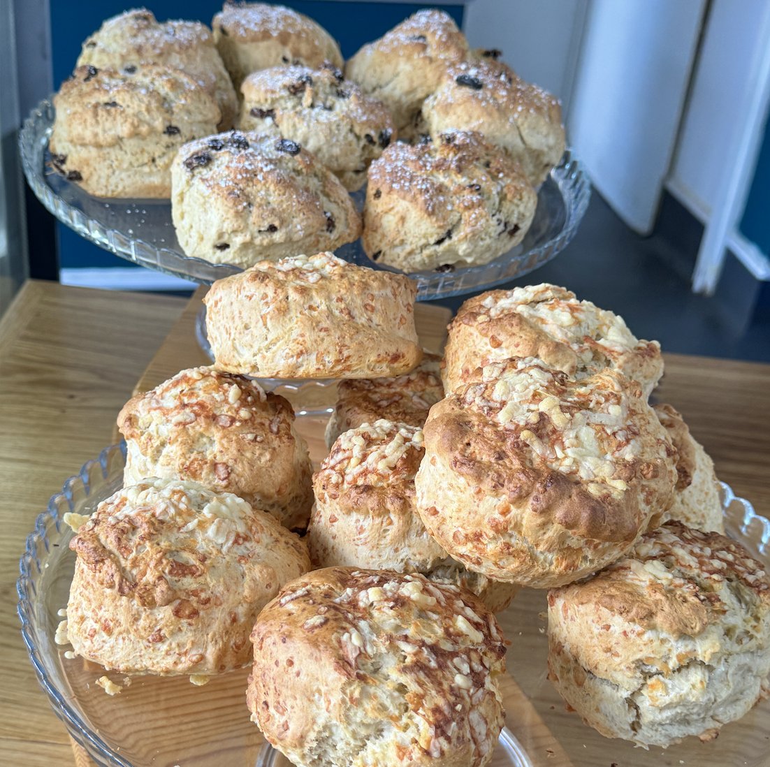 It’s National Tea Day and what better way to celebrate than with a pot of tea and our famous scones in one of our fabulous cafes! Deliciously moreish, the only question is will you choose cheese or fruit?