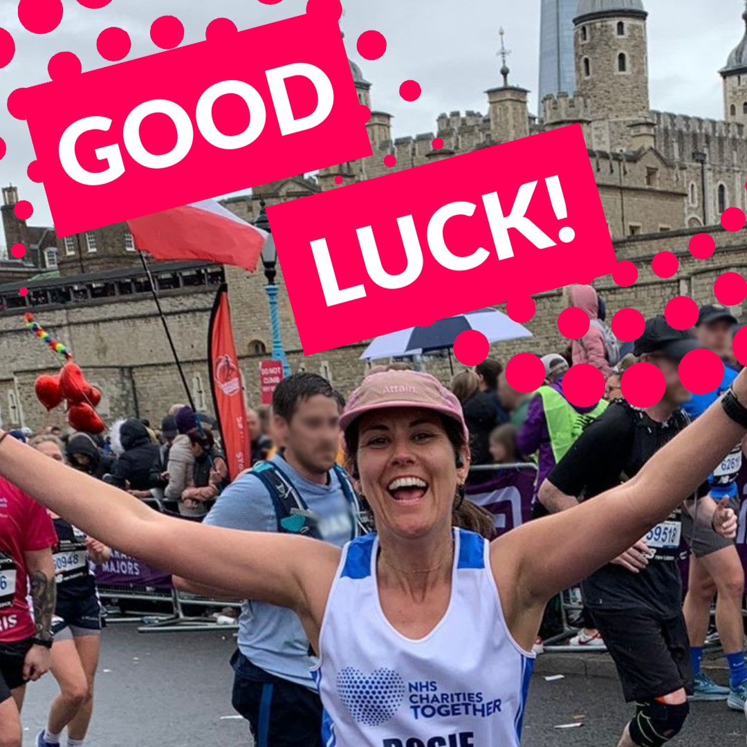 Good luck to everyone who is taking part in the @LondonMarathon today to raise funds for NHS Charities Together! We’re so grateful for your support. 💙