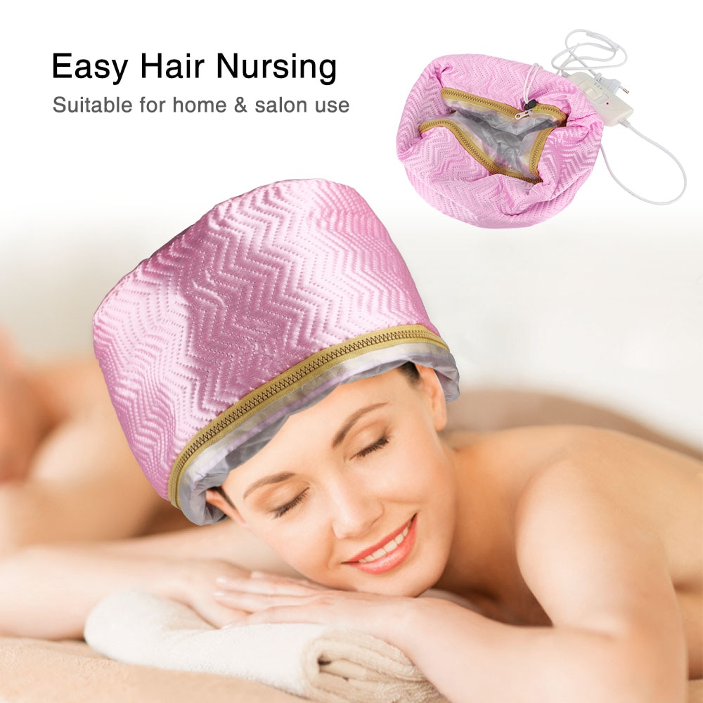 Hair Steamer Cap With Power Cord - gift2heart.com/product/hair-s…
#1.CareGift #1.2.BeautyCare #1.2.01.HairBeauty #≤10Days #★★★★Up #ePacket #FreeShipping #Hair 
Ali - Gift 2 Heart
  Features: 1.Waterproof inner embedded plastic film can maintain ...